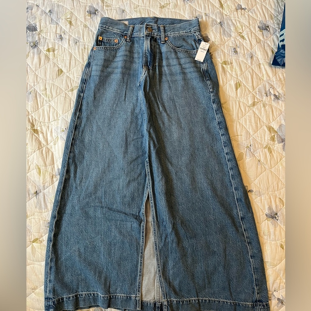 NWT GAP denim maxi skirt